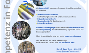 Anzeige der Firma Horn & Bauer Folientechnik